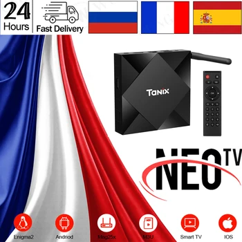 2020 Tanix TX6S Android 10.0 TV Box Allwinner H616 1 Year Neo IPTV Subscription Set Top Box Media Player RU ES FR Fast shipping
2020 Tanix TX6S Android 10.0 TV Box Allwinner H616 1 Year Neo IPTV Subscription Set Top Box Media Player RU ES FR Fast shipping