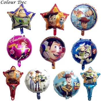 30/50pcs Toy Story woody Buzz Lightyear cartoon 18'' foil balloons baby boy forky gift baloes birthday party Decorative kids
30/50pcs Toy Story woody Buzz Lightyear cartoon 18'' foil balloons baby boy forky gift baloes birthday party Decorative kids