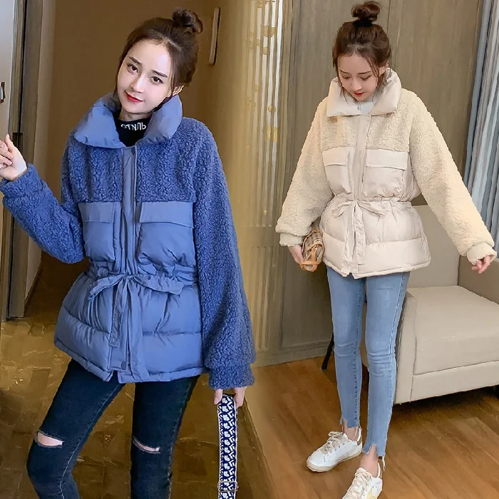 Price Control 139 Yuan Photo Shoot 2019 New Style ke li rong Lambs Wool Thick down Jacket Cotton Overcoat Woman Cotton Dress
Price Control 139 Yuan Photo Shoot 2019 New Style ke li rong Lambs Wool Thick down Jacket Cotton Overcoat Woman Cotton Dress
