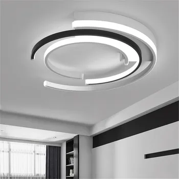 Modern Led Ceiling Lights For Living Room Bedroom Study Room Black White Indoor Ceiling Lamp Dimmable Lampara De Techo luminaire 
Modern Led Ceiling Lights For Living Room Bedroom Study Room Black White Indoor Ceiling Lamp Dimmable Lampara De Techo luminaire