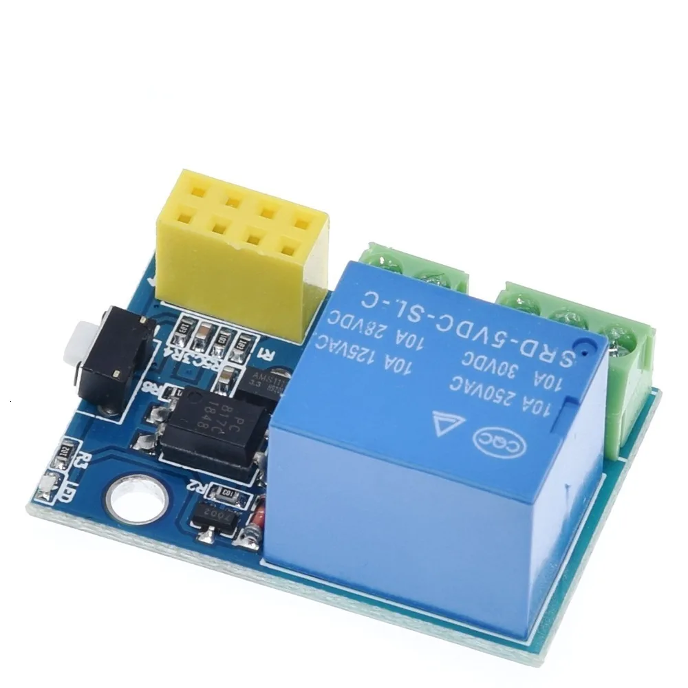 ESP8266 5V WiFi relay module DS18B20 DHT11 RGB LED Controller Things smart home remote control switch phone APP ESP-01S