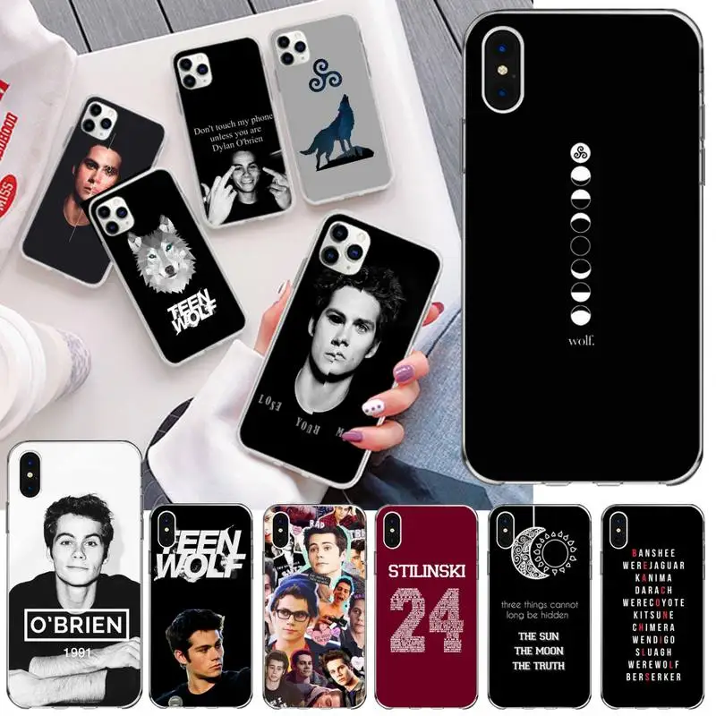 Чехол для телефона CUTEWANAN Dylan Oɻrien Teen Wolf iPhone 11 pro XS MAX 8 7 6 6S Plus X 5S SE 2020 XR | Мобильные