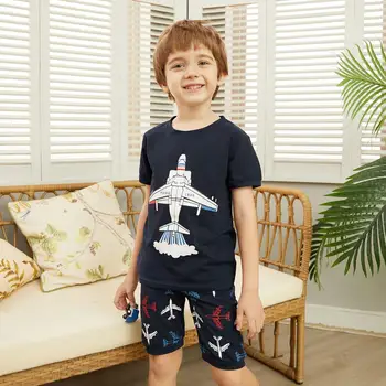 Patpat 2020 New Arrival Summer Casual Plane Print Top and Allover Shorts Cotton Short Set Round-collar Kids Boy Children Clothes
Patpat 2020 New Arrival Summer Casual Plane Print Top and Allover Shorts Cotton Short Set Round-collar Kids Boy Children Clothes