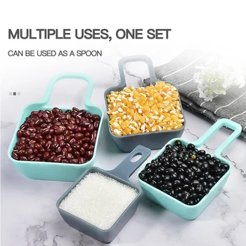 10PCS Set Multi-function Measuring Spoons Portable Outdoor Tableware Stackable Snack Tray Set Square Salad Snack Fruit Bowls
10PCS Set Multi-function Measuring Spoons Portable Outdoor Tableware Stackable Snack Tray Set Square Salad Snack Fruit Bowls