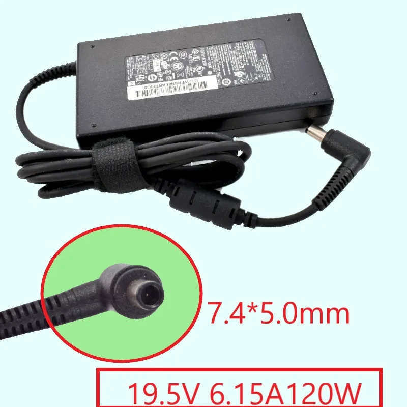 19.5V 6.15A 120W 7.4*5.0mm new original Power Adapter for HP HSTNN-DA25 ADP-120MH 8460w 8560W 644699-003 645156-001
19.5V 6.15A 120W 7.4*5.0mm new original Power Adapter for HP HSTNN-DA25 ADP-120MH 8460w 8560W 644699-003 645156-001