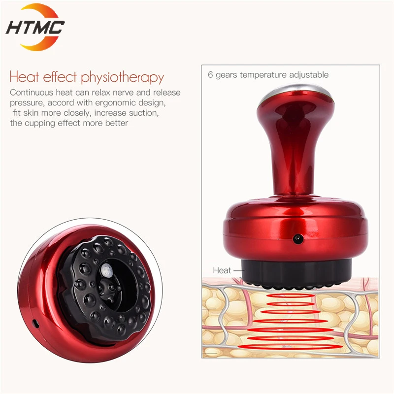 Electric Scraping Massager Relaxation Meridian Stimulate Scraper Acupoints Vacuum Copping Guasha Tool Therapy Wave Pressure Body
Electric Scraping Massager Relaxation Meridian Stimulate Scraper Acupoints Vacuum Copping Guasha Tool Therapy Wave Pressure Body
