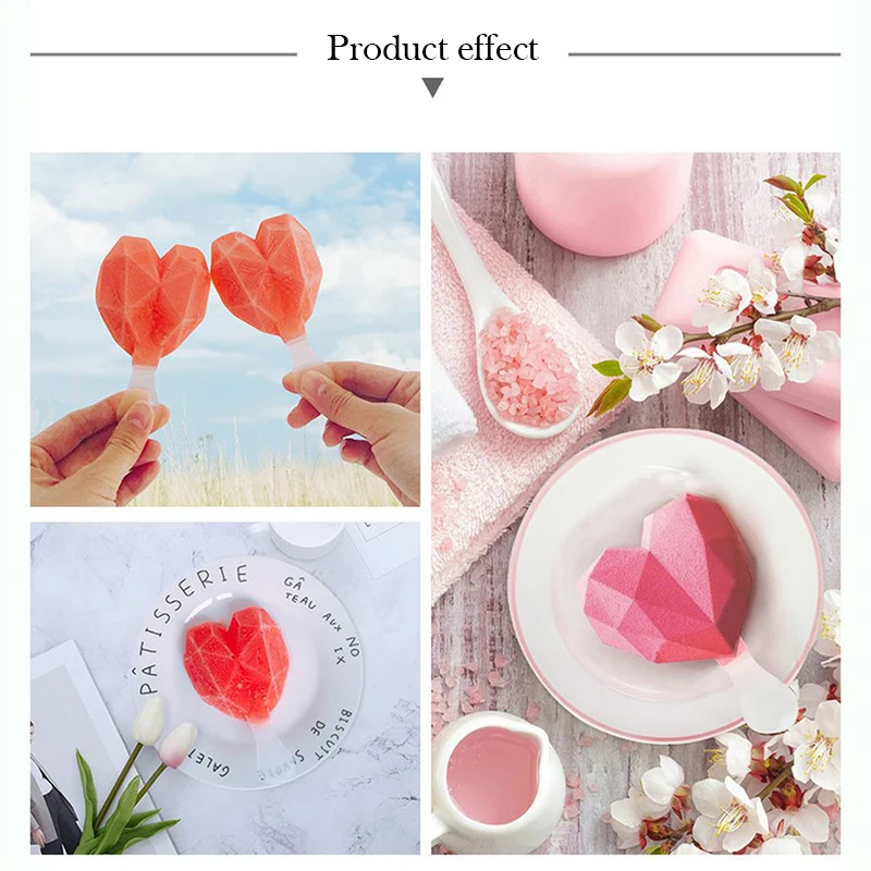 2 Hole Heart Shaped Silicone Ice Cream Mould Ice Cube Tray Popsicle Barrel DIY Mold Dessert Ice Cream Mold
2 Hole Heart Shaped Silicone Ice Cream Mould Ice Cube Tray Popsicle Barrel DIY Mold Dessert Ice Cream Mold