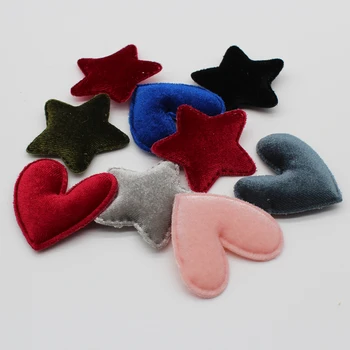 4.8cm Felt Star Heart Shape Padded Appliques For Brooch Headwear BB Clip Accessories and DIY Kid Patches
4.8cm Felt Star Heart Shape Padded Appliques For Brooch Headwear BB Clip Accessories and DIY Kid Patches