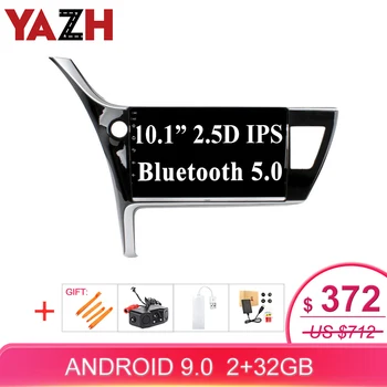 YAZH 10.1'' 2.5D Screen Car Radio Player For Toyota Corolla 2019 Android 9.0 Octa Core RAM 2GB ROM 32G 1024*600 4K Video Display 
YAZH 10.1'' 2.5D Screen Car Radio Player For Toyota Corolla 2019 Android 9.0 Octa Core RAM 2GB ROM 32G 1024*600 4K Video Display
