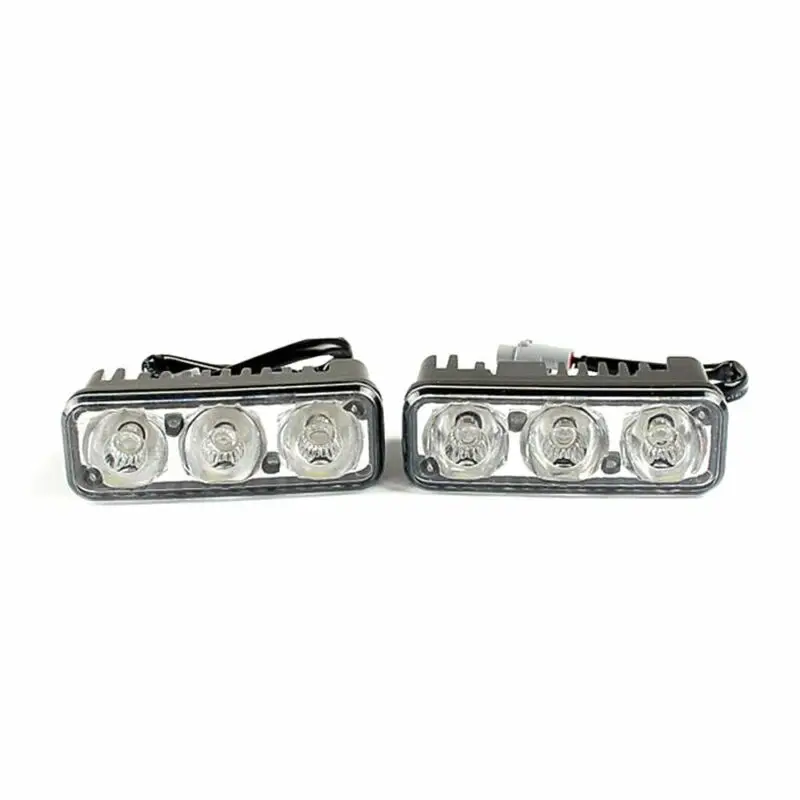 Universal 12V 3-LED White High Power Car DRL Daytime Running Light Fog Lamp Bulb
Universal 12V 3-LED White High Power Car DRL Daytime Running Light Fog Lamp Bulb