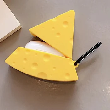 For AirPods Case Cute Yellow Personality Cheese Cheese Earphone Case For Apple Airpods Pro Funny Protect Cover With Hook
For AirPods Case Cute Yellow Personality Cheese Cheese Earphone Case For Apple Airpods Pro Funny Protect Cover With Hook