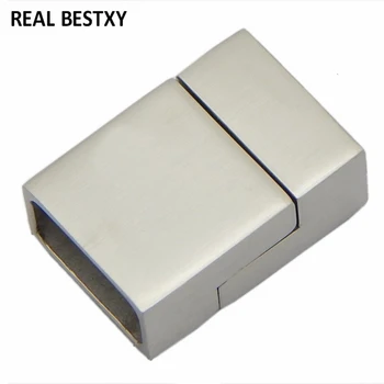 20pcs/lot hole size: 12*5.7mm Stainless Steel Magnetic Clasp for Leather Cord Magnet Lace Buckle Bracelet Jewelry DIY Making
20pcs/lot hole size: 12*5.7mm Stainless Steel Magnetic Clasp for Leather Cord Magnet Lace Buckle Bracelet Jewelry DIY Making