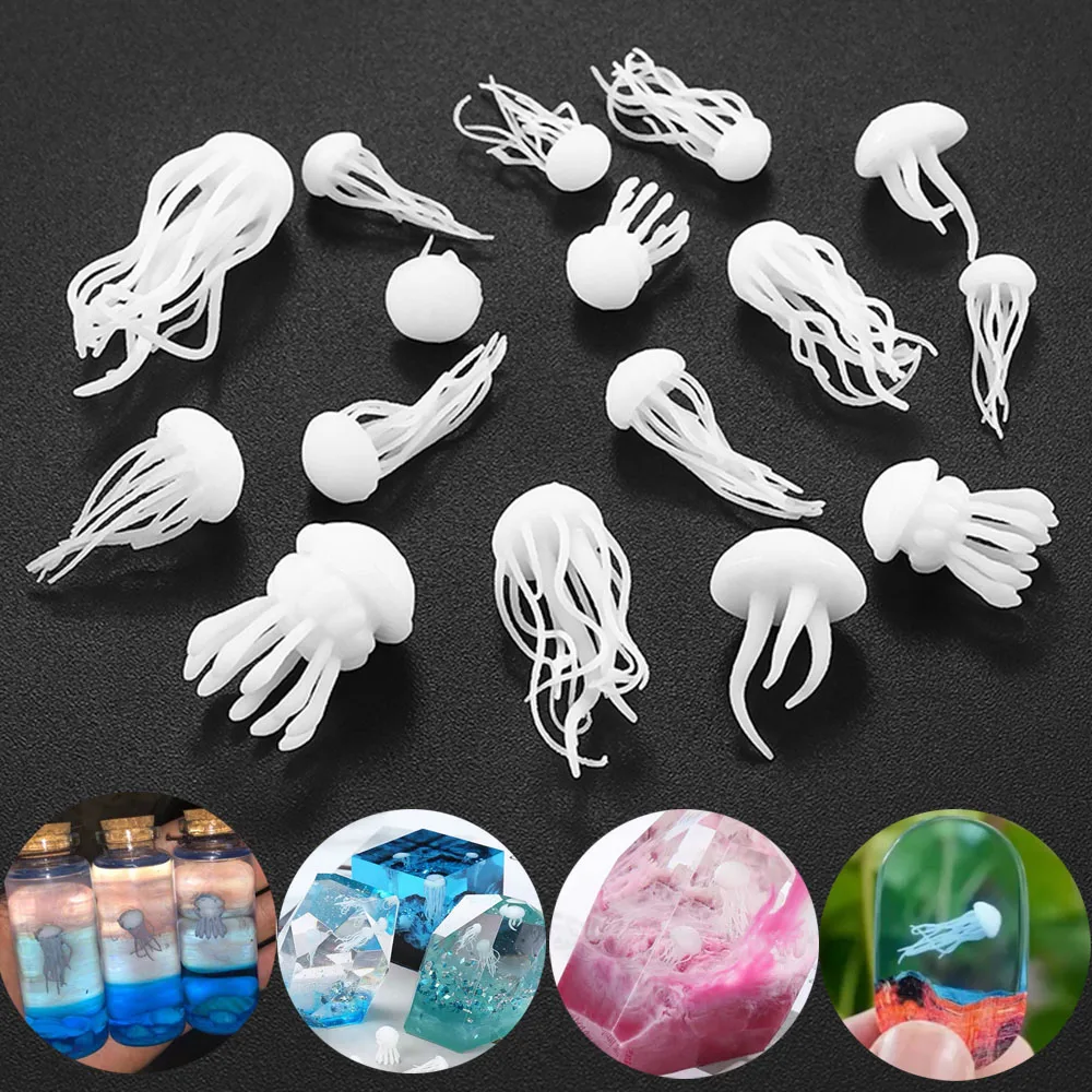 5Pcs Epoxy Filling Material Ocean Resin 3D Mini Jellyfish Shape Ocean Resin For Diy Jewelry Making Accessories Supplies Kit
5Pcs Epoxy Filling Material Ocean Resin 3D Mini Jellyfish Shape Ocean Resin For Diy Jewelry Making Accessories Supplies Kit