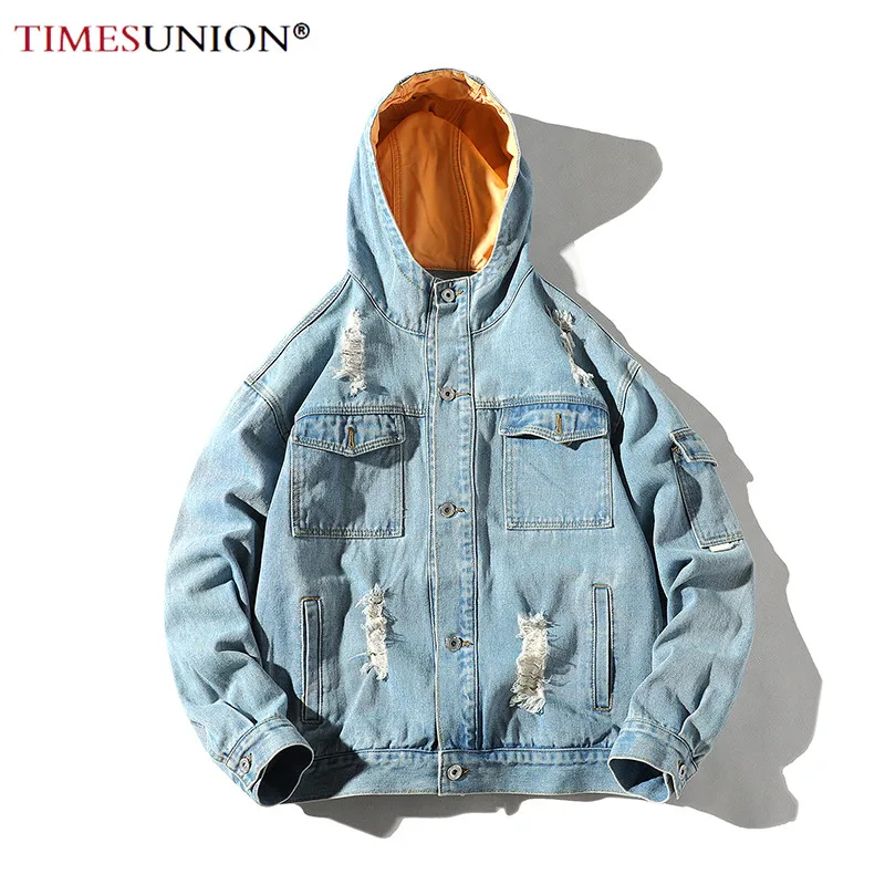 5XL Japanese Streetwea Men Hooded Jacket Retro Denim Jacket Men Washed Distressed Loose Hip Hop Jeans Jacket Women
5XL Japanese Streetwea Men Hooded Jacket Retro Denim Jacket Men Washed Distressed Loose Hip Hop Jeans Jacket Women