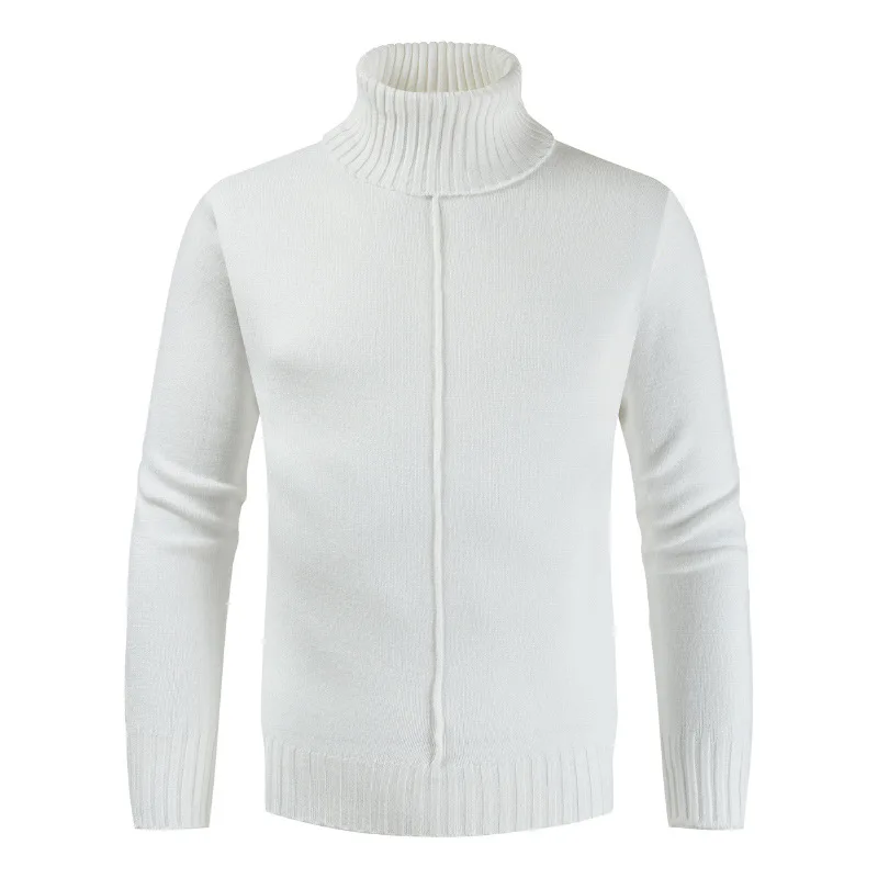 Men 2019 Solid Knitted Sweaters Casual Autumn Tops Warm Thick Sweaters Long Sleeve Turtleneck Knitewears Female Homme Sweaters
Men 2019 Solid Knitted Sweaters Casual Autumn Tops Warm Thick Sweaters Long Sleeve Turtleneck Knitewears Female Homme Sweaters