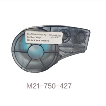 Compatible for Brady M21-750-427 M21-500-595 Cloth LabelTape high adhesion Black On White Nylon BMP21 Plus and LABPAL Label Tape
Compatible for Brady M21-750-427 M21-500-595 Cloth LabelTape high adhesion Black On White Nylon BMP21 Plus and LABPAL Label Tape