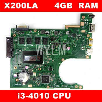 X200LA i3-4010 CPU 4GB RAM Mainboard REV2.1 For ASUS F200LA F200L X200L X200LA laptop Motherboard 100% Tested Free Shipping
X200LA i3-4010 CPU 4GB RAM Mainboard REV2.1 For ASUS F200LA F200L X200L X200LA laptop Motherboard 100% Tested Free Shipping