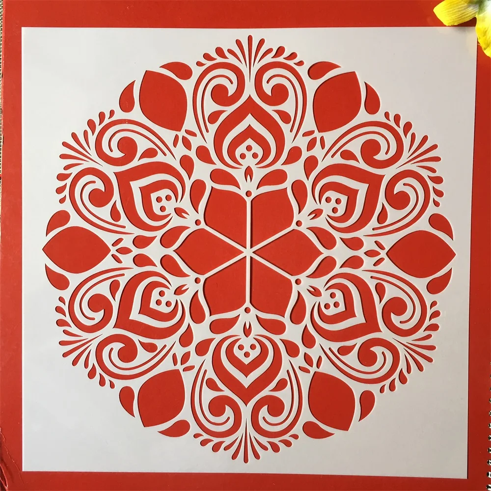 New 30*30cm Big Flower Round Mandala DIY Layering Stencils Painting Scrapbook Coloring Embossing Album Decorative Template
New 30*30cm Big Flower Round Mandala DIY Layering Stencils Painting Scrapbook Coloring Embossing Album Decorative Template