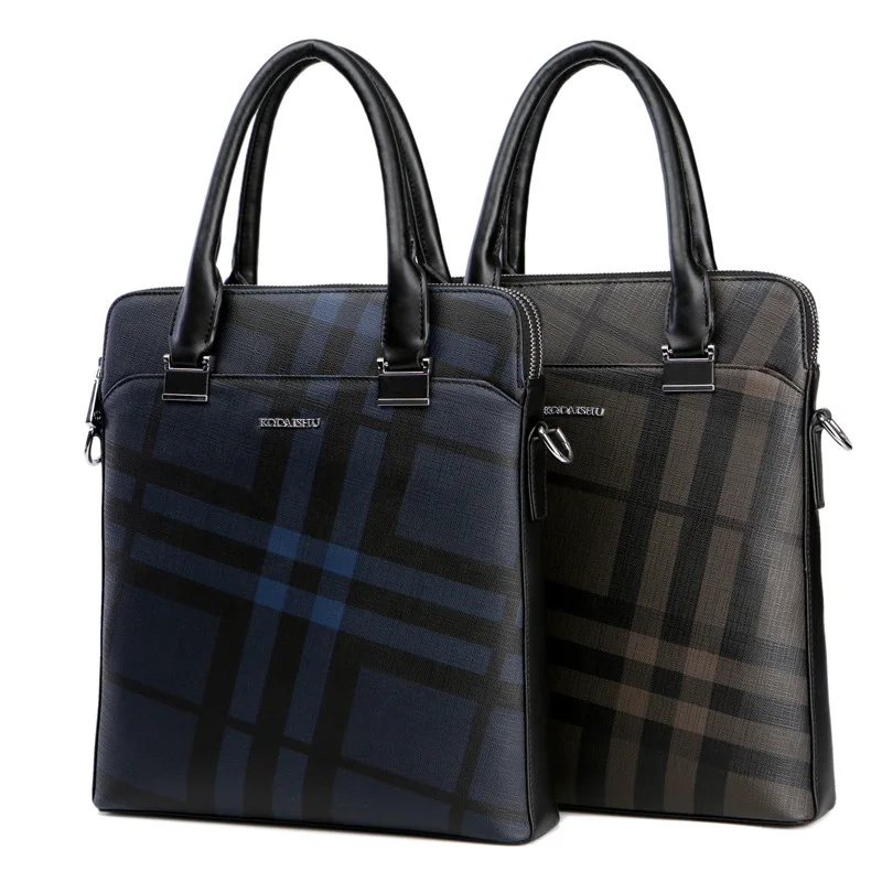 Kuqidaishu Men Shoulder Bag Leisure Bag Plaid Bag Shoulder Bag Trendy Bag
Kuqidaishu Men Shoulder Bag Leisure Bag Plaid Bag Shoulder Bag Trendy Bag