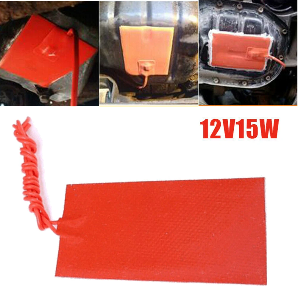 1pc 12V 15W Silicone Heater Pad With Double Faced Adhesive Tape Backing Fast Heating Car Fuel Tank Heating Mat 50mmx100mm
1pc 12V 15W Silicone Heater Pad With Double Faced Adhesive Tape Backing Fast Heating Car Fuel Tank Heating Mat 50mmx100mm