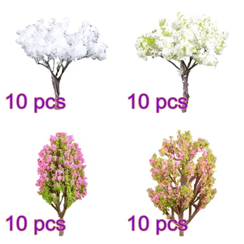HO 1:85 Scale 6.7cm Snow Tree+6.9cm Pear Tree Model+8cm Small Size Crape Myrtle Tree+9.7cm Large Size Crape Myrtle Tree
HO 1:85 Scale 6.7cm Snow Tree+6.9cm Pear Tree Model+8cm Small Size Crape Myrtle Tree+9.7cm Large Size Crape Myrtle Tree