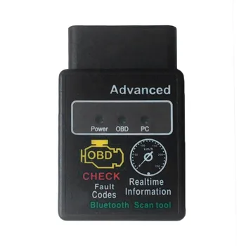 Advanced Bluetooth Scan Tool For Auto ELM327 OBDII OBD-II OBD2 Portable Black Car Diagnostic Device 
Advanced Bluetooth Scan Tool For Auto ELM327 OBDII OBD-II OBD2 Portable Black Car Diagnostic Device