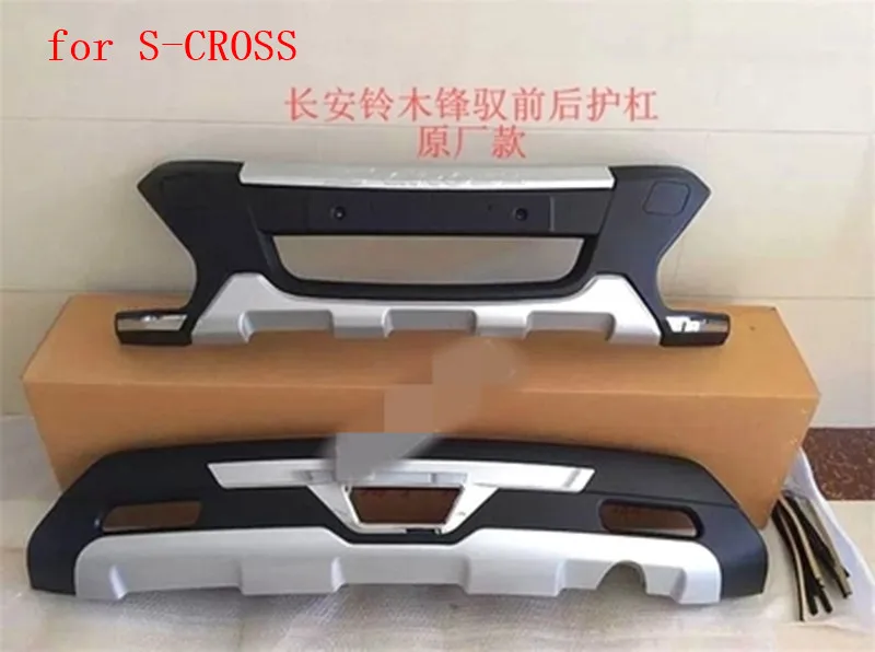 High quality ABS Front+Rear Bumpers Car Bumper Protector Guard Skid Plate for Suzuki S-CROSS 2013-2018 Car styling fast
High quality ABS Front+Rear Bumpers Car Bumper Protector Guard Skid Plate for Suzuki S-CROSS 2013-2018 Car styling fast