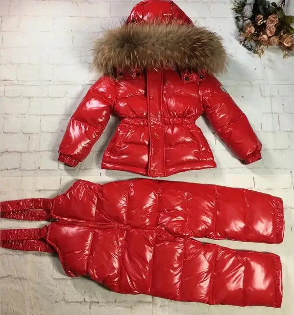 80cm -145cm 2019 Winter Jacket Children down jackets & PANT duck down Fur hooded girl snowsuit boy Suit set outerwear ski
80cm -145cm 2019 Winter Jacket Children down jackets & PANT duck down Fur hooded girl snowsuit boy Suit set outerwear ski