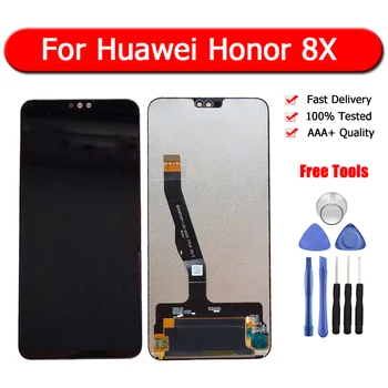 LCD For Huawei Honor 8X LCD Display Touch Screen Digitizer Assembly Free Tools Replacement For HUAWEI Honor 8X JSN-L21 L42 LCD
LCD For Huawei Honor 8X LCD Display Touch Screen Digitizer Assembly Free Tools Replacement For HUAWEI Honor 8X JSN-L21 L42 LCD