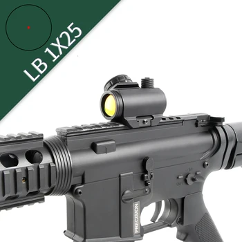 Tactical LB1X25 Red Dot Sight Holographic Mini Sight Red Dot Sight with Chicken Installation Strength Hunting Air Gun
Tactical LB1X25 Red Dot Sight Holographic Mini Sight Red Dot Sight with Chicken Installation Strength Hunting Air Gun
