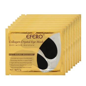 EFERO 5pcs Black Collagen Crystal Eye Mask Face Mask Gel Eye Patches For Eye Bags Anti Wrinkle Dark Circles Eye Pads Skin Care
EFERO 5pcs Black Collagen Crystal Eye Mask Face Mask Gel Eye Patches For Eye Bags Anti Wrinkle Dark Circles Eye Pads Skin Care