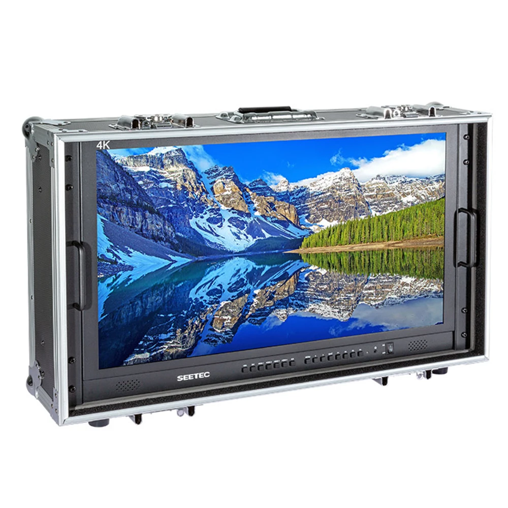 Seetec 4K280-9HSD-CO 28 Inch 4K Broadcast Monitor for CCTV Monitoring Making Movies Ultra HD Carry-on LCD Director Monitor
Seetec 4K280-9HSD-CO 28 Inch 4K Broadcast Monitor for CCTV Monitoring Making Movies Ultra HD Carry-on LCD Director Monitor