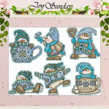 Coco Snowman cartoon patterns counted 11CT 14CT DIY Cross Stitch Sets wholesale Cross-stitch Kits Embroidery Needlework
Coco Snowman cartoon patterns counted 11CT 14CT DIY Cross Stitch Sets wholesale Cross-stitch Kits Embroidery Needlework