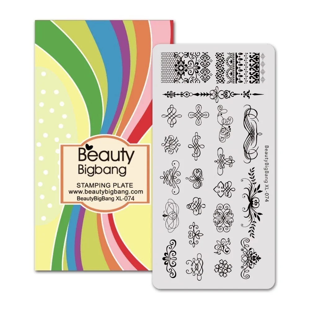 Beautybigbang 6*12cm Nail Stamping Plates Tree Branch Geometric Rectangle Geometric Image For Nail Polish Stamping Art XL-074
Beautybigbang 6*12cm Nail Stamping Plates Tree Branch Geometric Rectangle Geometric Image For Nail Polish Stamping Art XL-074