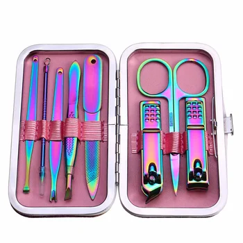8/18 pcs Multifunction Stainless Steel Nail Trimming Tool Nail Clippers Set Beauty Scissors Manicure Pedicure Nail Clippers Kit 
8/18 pcs Multifunction Stainless Steel Nail Trimming Tool Nail Clippers Set Beauty Scissors Manicure Pedicure Nail Clippers Kit