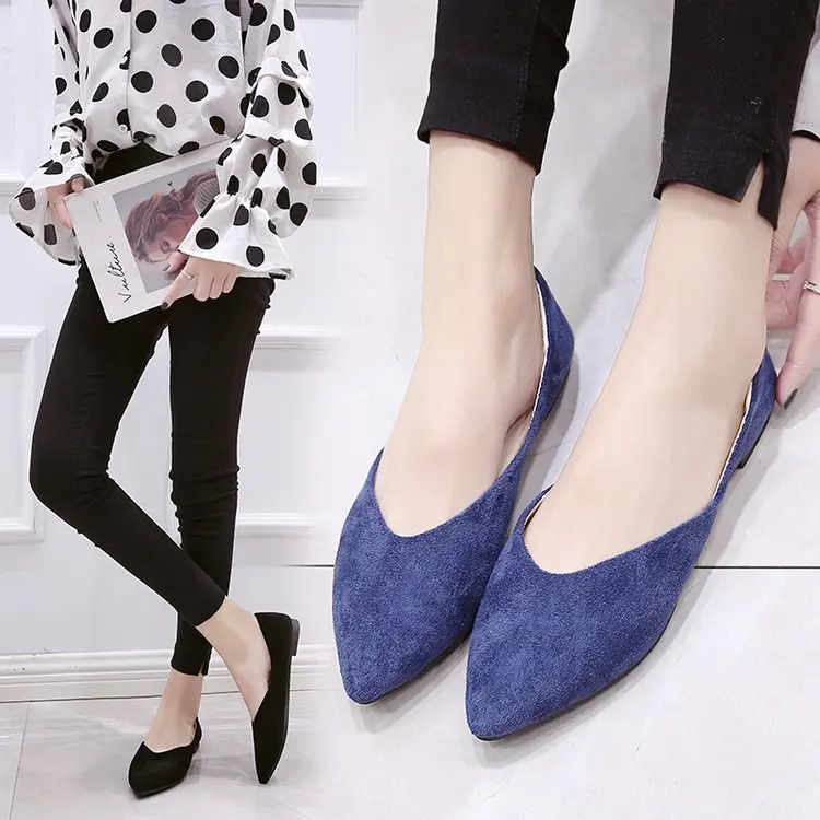New Style Spring And Autumn Shallow Mouth Pointed Versatile Korean-style Fashion Autumn Fairy Slip-on Flat Keel Thin Shoes Women
New Style Spring And Autumn Shallow Mouth Pointed Versatile Korean-style Fashion Autumn Fairy Slip-on Flat Keel Thin Shoes Women