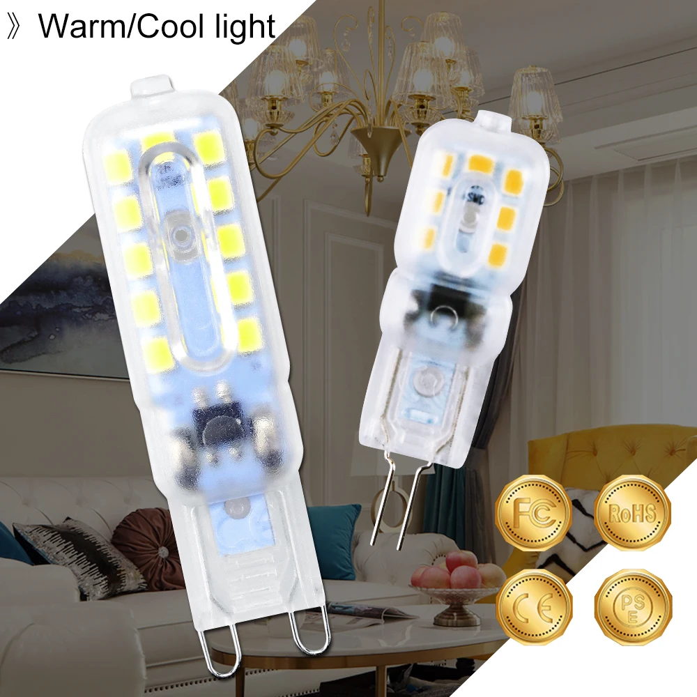 Corn Bulb LED G4 220V Dimmable Light 3W Ampoule G9 LED Bulb 5W LED Lamp Candle Light Replace Halogen Lamp Chandelier Lighting
Corn Bulb LED G4 220V Dimmable Light 3W Ampoule G9 LED Bulb 5W LED Lamp Candle Light Replace Halogen Lamp Chandelier Lighting