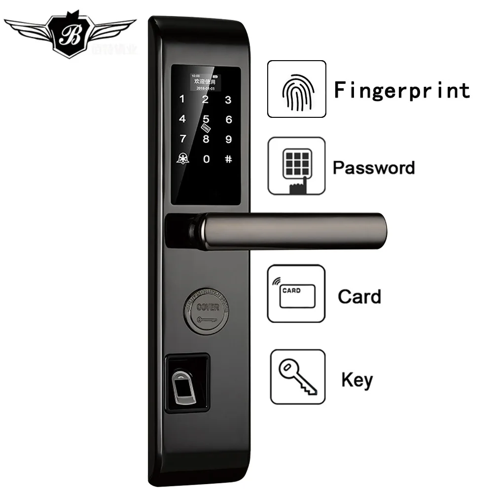 Security Outdoor smart APP Advanced Intelligent biometric fingerprint door lock safe electronic bluetooh lock from China
Security Outdoor smart APP Advanced Intelligent biometric fingerprint door lock safe electronic bluetooh lock from China