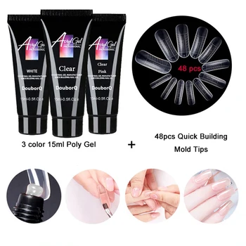 Nail Extension Quick Building Mold Tips Nail Art Tools Set Builder Gel Tips Enhancement Slip Solution Extension Gel
Nail Extension Quick Building Mold Tips Nail Art Tools Set Builder Gel Tips Enhancement Slip Solution Extension Gel