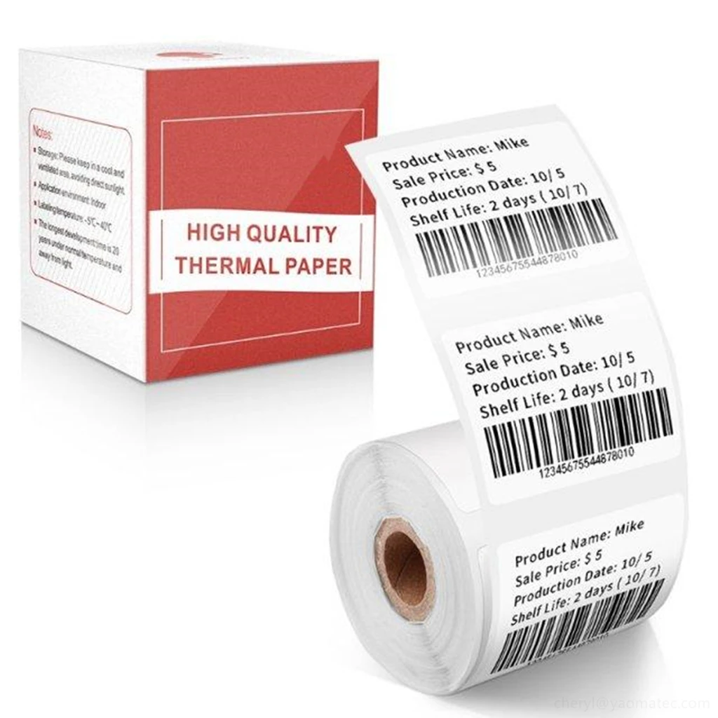 Multi-Purpose Square Self-Adhesive Label for Phomemo M110 Label Printer 40x30mm 230 Labels/Roll
Multi-Purpose Square Self-Adhesive Label for Phomemo M110 Label Printer 40x30mm 230 Labels/Roll