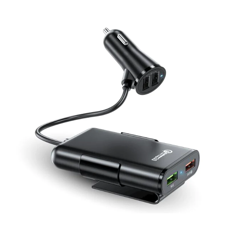 QC3.0 four-port car charger Fast car charger Quick charge qc3.0 flash charge Explosive new car charger
QC3.0 four-port car charger Fast car charger Quick charge qc3.0 flash charge Explosive new car charger