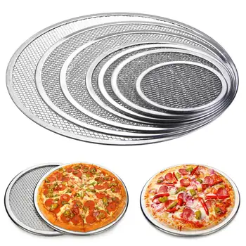 10-14inch Non stick Pizza Screen Pan Baking Tray Metal Net New Seamless Aluminum Metal Net Bakeware Kitchen Tools Pizza
10-14inch Non stick Pizza Screen Pan Baking Tray Metal Net New Seamless Aluminum Metal Net Bakeware Kitchen Tools Pizza