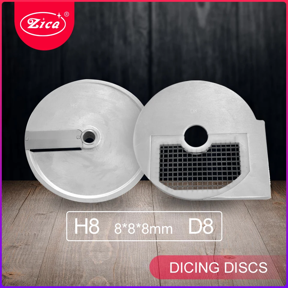 ZICA ZLC-300 Commercial Fruit Vegetable Slicer Cutter KNIVES Cooperate with Vegetable Cutter,Dicing Discs D8+H8(8mm*8mm*8mm)
ZICA ZLC-300 Commercial Fruit Vegetable Slicer Cutter KNIVES Cooperate with Vegetable Cutter,Dicing Discs D8+H8(8mm*8mm*8mm)