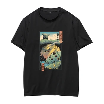 Summer Anime Chinchilla Fashion t shirt Men's studio Ghibli Hayao Miyazaki men and women cartoon clothes Fashion harajuku Tee
Summer Anime Chinchilla Fashion t shirt Men's studio Ghibli Hayao Miyazaki men and women cartoon clothes Fashion harajuku Tee