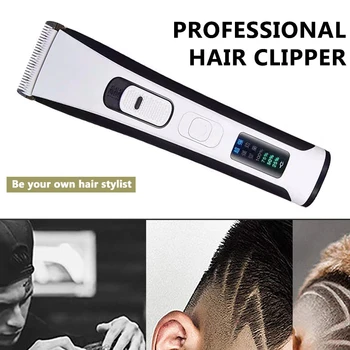 Kemei KM-5091 Electric Hair Trimmer USB Rechargeable Low Noise Shaver Hair Clipper Professional Beard Razor Trimmers
Kemei KM-5091 Electric Hair Trimmer USB Rechargeable Low Noise Shaver Hair Clipper Professional Beard Razor Trimmers