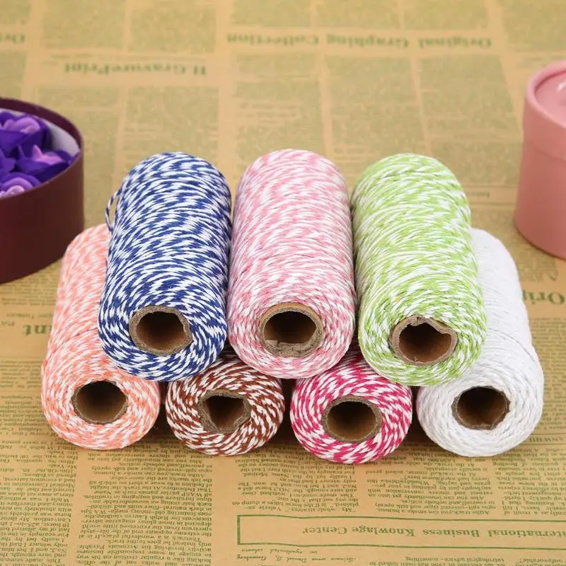 1 Roll 100m 2mm Cotton Twine String Cord Rope for DIY Weaving Handmade Craft Thread Gift Wrapping Scrapbooks
1 Roll 100m 2mm Cotton Twine String Cord Rope for DIY Weaving Handmade Craft Thread Gift Wrapping Scrapbooks