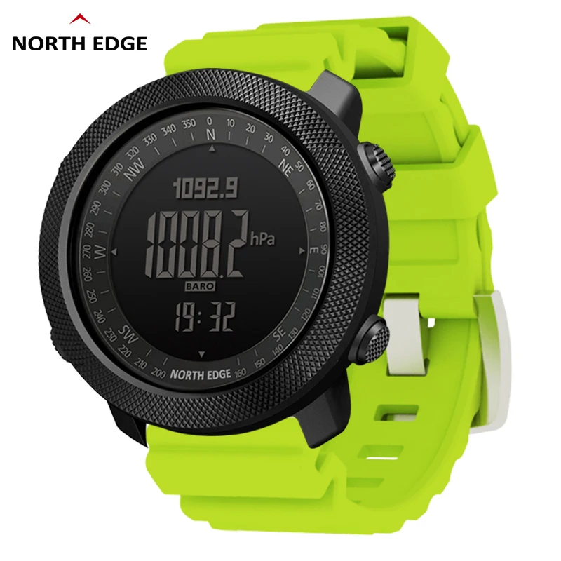 

NORTH EDGE 2020 Altimeter Barometer Compass Men Digital Watches Sports Running Clock Climbing Hiking Wristwatches Waterproof 50M