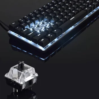 Mechanical Gaming Keyboard 82 Keys USB Wired RGB Programmable Keypad Office Caring Computer Supplies for AJAZZ AK33 
Mechanical Gaming Keyboard 82 Keys USB Wired RGB Programmable Keypad Office Caring Computer Supplies for AJAZZ AK33