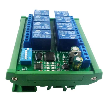 DC 12V 8 Channel RS485 Relay Module Modbus RTU UART Remote Control Switch DIN35 C45 Rail Box for PLC PTZ Camera Security Monito
DC 12V 8 Channel RS485 Relay Module Modbus RTU UART Remote Control Switch DIN35 C45 Rail Box for PLC PTZ Camera Security Monito