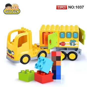 GETLUCK 1037 Big Building Blocks Model Set 23Pcs children Educational Bricks Toys For Toy Gift Compatible All Brands Big block
GETLUCK 1037 Big Building Blocks Model Set 23Pcs children Educational Bricks Toys For Toy Gift Compatible All Brands Big block